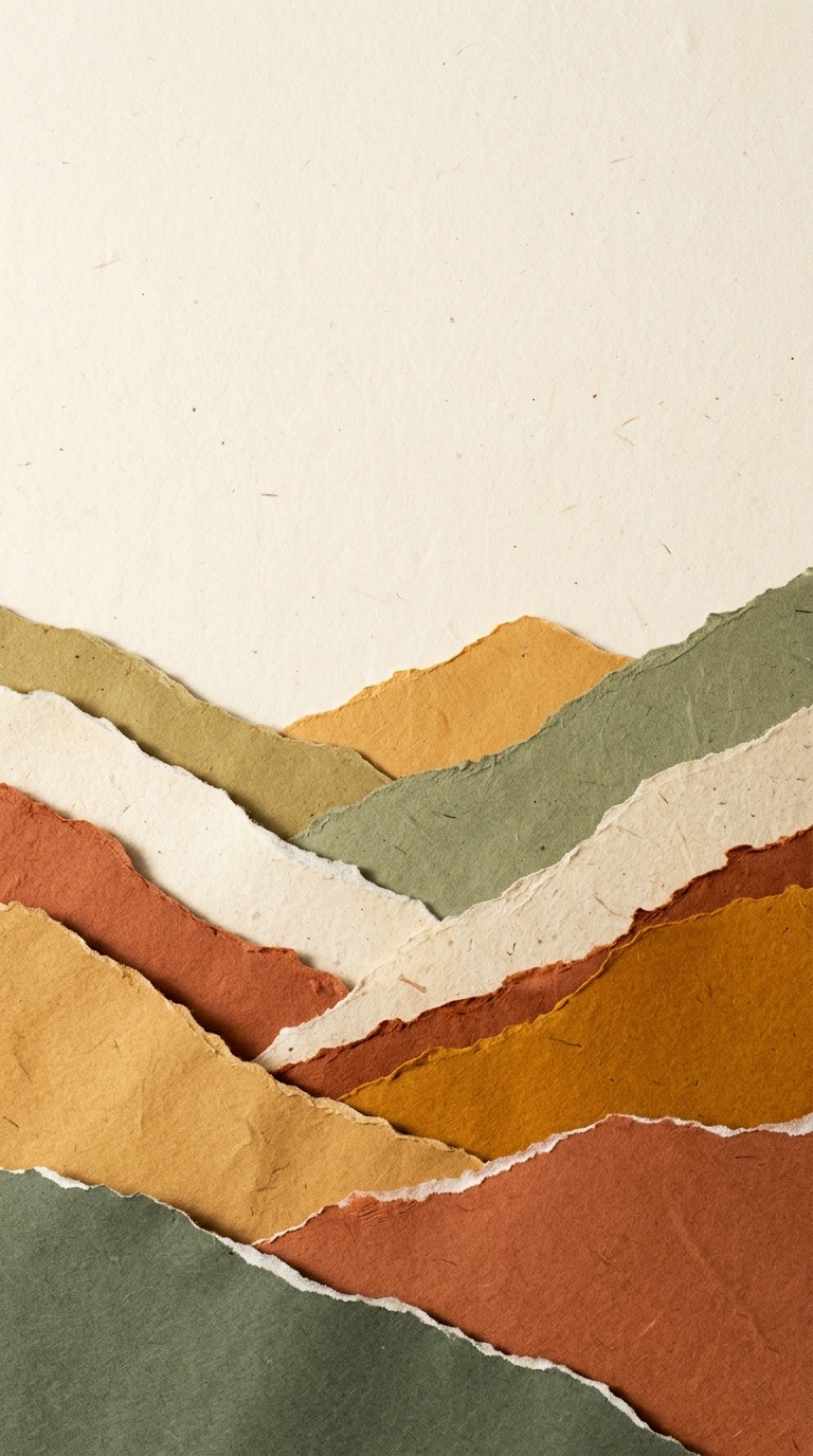 Paper Hills wallpaper from the Abstract collection
